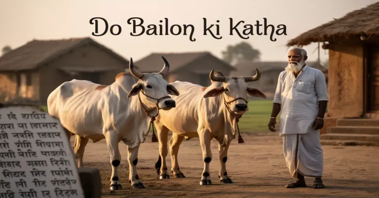 Do Bailon Ki Katha 2323